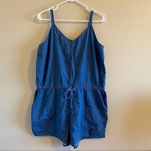 Old Navy denim romper
